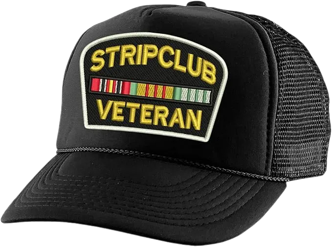 Stripclub Veteran Trucker Hat